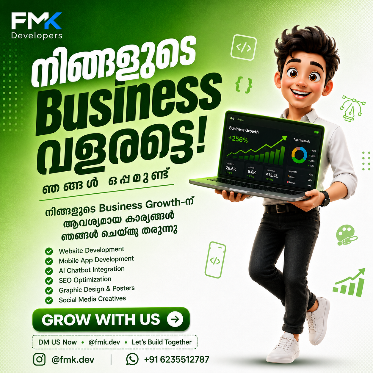 FMK Developers business growth poster